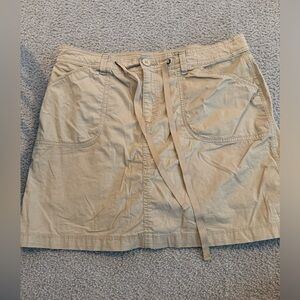 White Stag khaki skirt